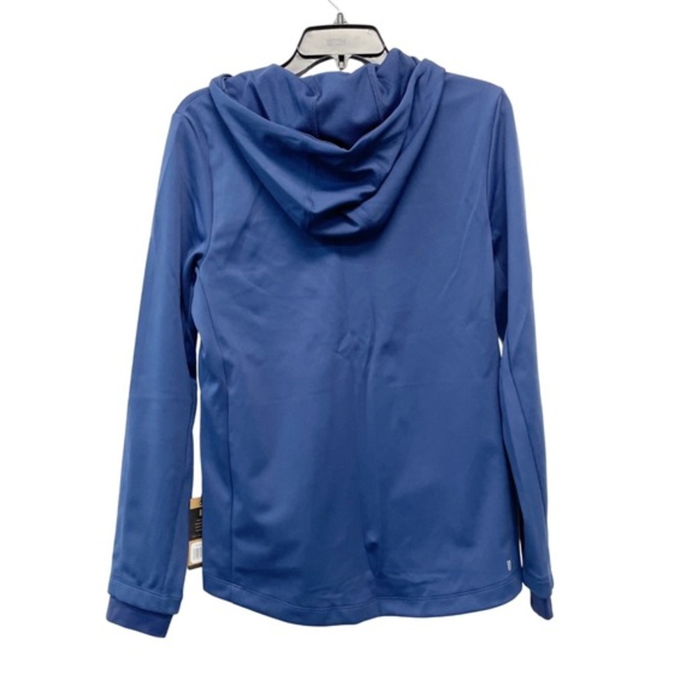 NoBull Women's Softshell Full Zip Hoodie Jacket Deep Navy Size Small - Picture 4 of 7